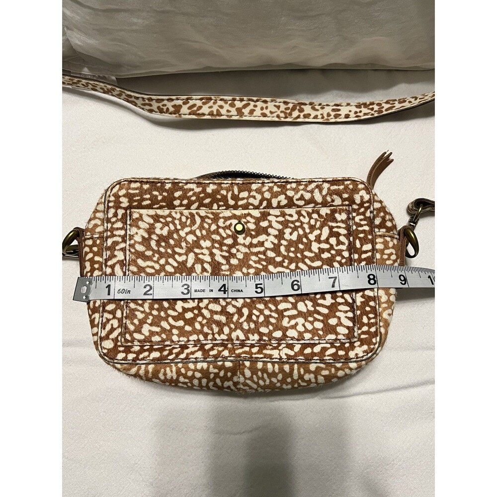 Madewell  The Transport Camera Bag Animal Spot Calf Hair Edition EUC - Picture 10 of 12
